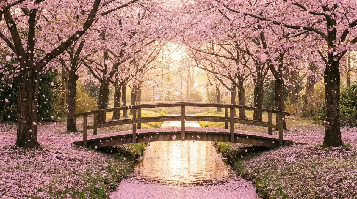 樱花桥畔 - 鸿门宴传奇在线观看 唯美风景